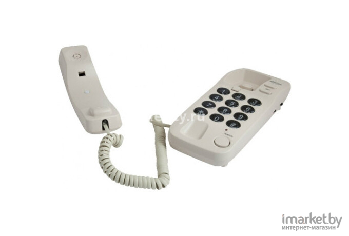 Проводной телефон Ritmix RT-100 (черный)