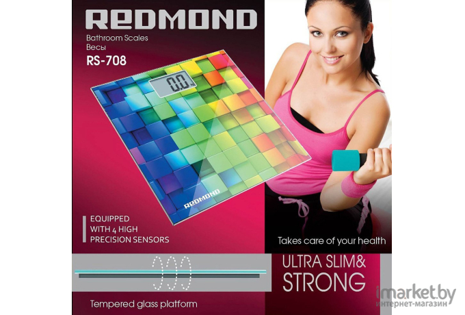 Напольные весы Redmond RS-708 (кубики)