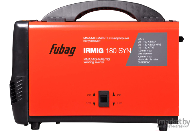 Сварочный инвертор Fubag IRMIG 180 SYN 38642.1