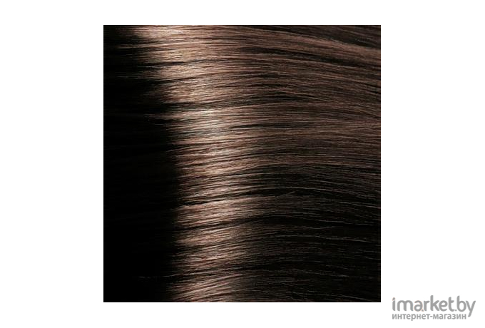 Крем-краска для волос Kapous Studio Professional с женьшенем и рисовыми протеинами 5.23 (светло-коричневый бежево-перламутровый)