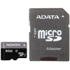 Карта памяти A-data Premier microSDXC UHS-I U1 Class 10 64GB (AUSDX64GUICL10-RA1)