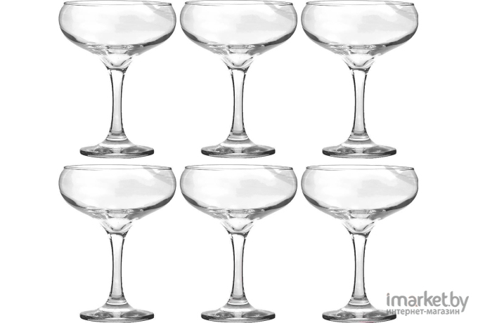 Набор бокалов для шампанского Pasabahce Бистро 44136/741050 (6шт)
