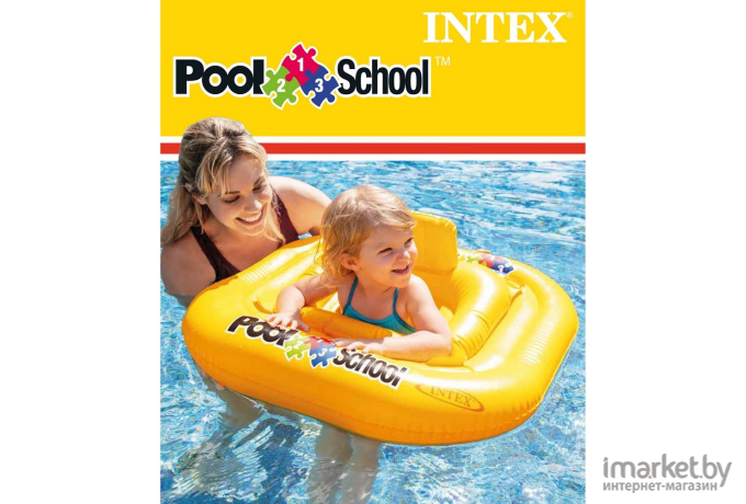 Надувные ходунки Intex Школа плавания делюкс 56587