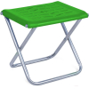 Стул походный складной Nika ПСП4 с пластиковым сиденьем зеленый