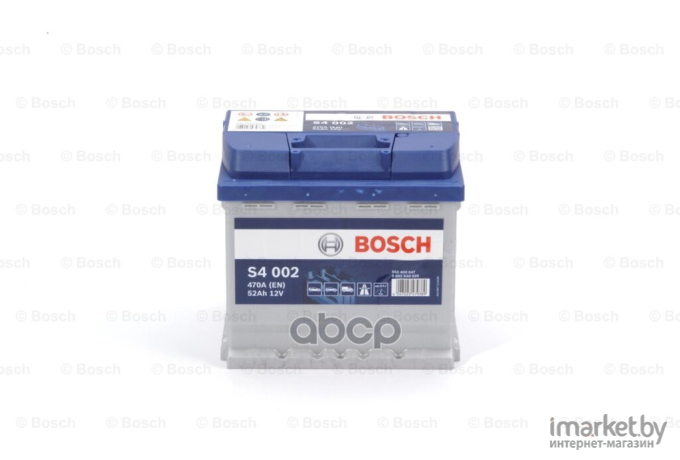 Автомобильный аккумулятор Bosch S4 002 552 400 047 / 0092S40020 (52 А/ч)