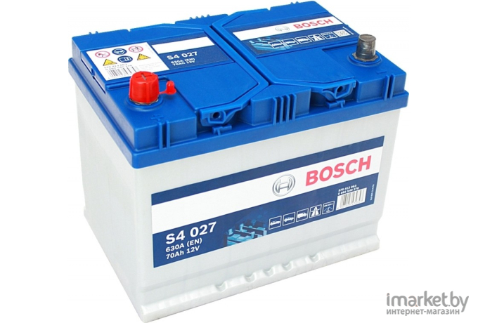 Автомобильный аккумулятор Bosch S4 027 570 413 063 JIS / 0092S40270 (70 А/ч)