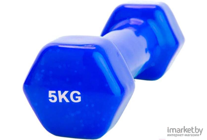 Гантель цельная Bradex SF 0168 5 кг синий