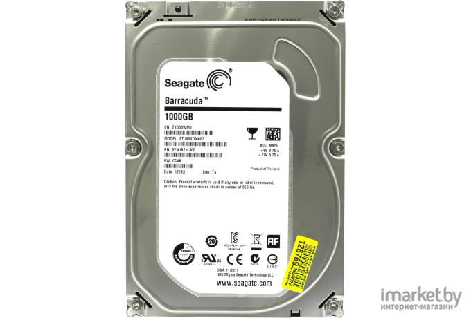 Жесткий диск Seagate Barracuda 7200.14 1TB [ST1000DM003]