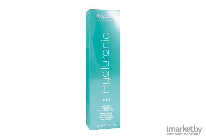 Крем-краска для волос Kapous Hyaluronic Acid с гиалуроновой кислотой 4.12 (коричневый табачный)