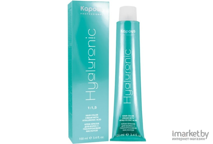 Крем-краска для волос Kapous Hyaluronic Acid с гиалуроновой кислотой 5.0 (светло-коричневый)