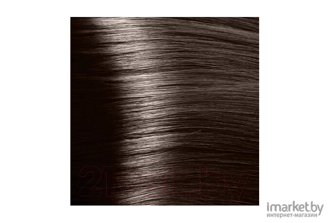 Крем-краска для волос Kapous Studio Professional с женьшенем и рисовыми протеинами 4.0 (коричневый)