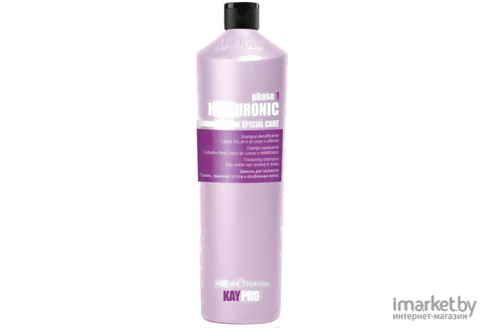 Шампунь для волос Kaypro Special Care Hyaluronic для тонких, ломких и слабых волос (1л)