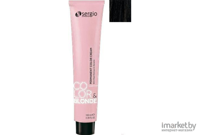 Крем-краска для волос Sergio Professional Color&Blonde 2 (темно-коричневый интенсивный)