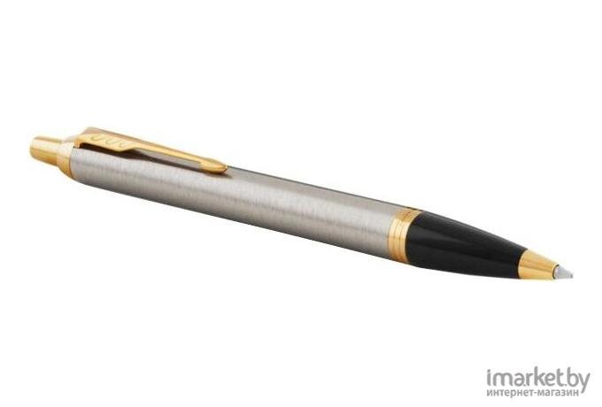 Ручка шариковая Parker IM Metal Core Brushed Metal GT [1931670]