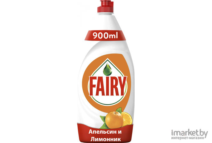 Средство для мытья посуды Fairy Окси Апельсин и лимонник (900мл)