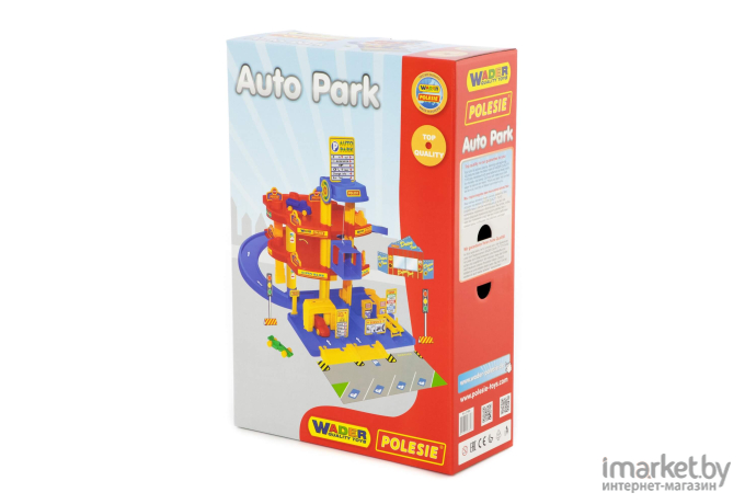 Паркинг Полесье 3-уровневый с автомобилями / 37893 (в коробке)