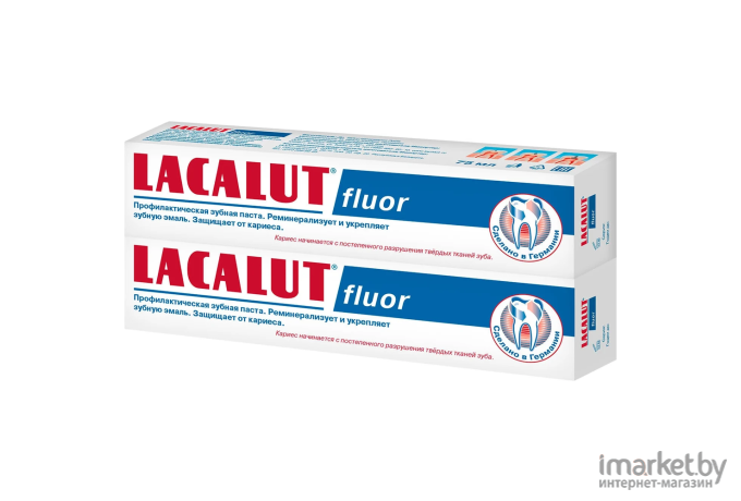 Зубная паста Lacalut Fluor 75мл