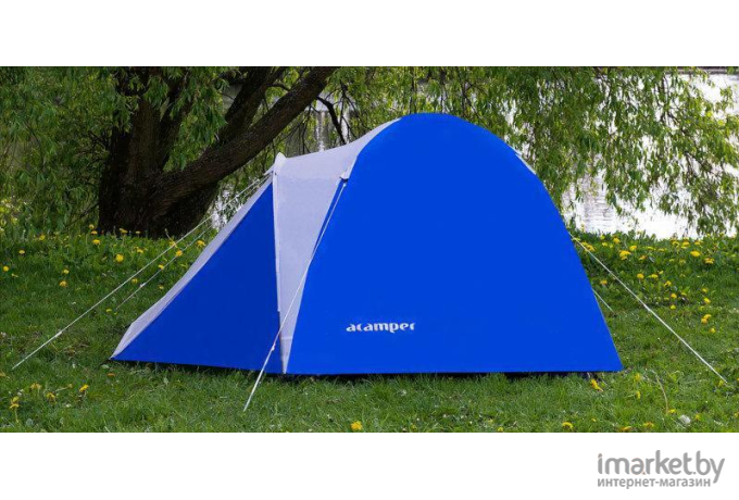 Палатка Acamper Acco 3-местная 3000 мм/ст синий