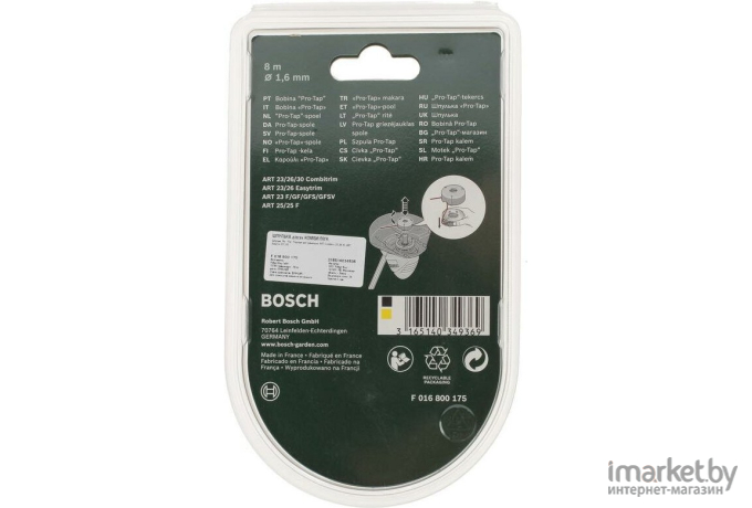 Головка триммерная Bosch F.016.800.175