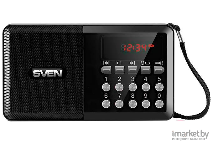 Радиоприемник Sven PS-60 черный