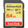 Карта памяти SanDisk Extreme Plus SDXC Card 64GB [SDSDXW6-064G-GNCIN]
