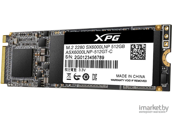 SSD A-Data XPG SX6000 Lite 512GB ASX6000LNP-512GT-C
