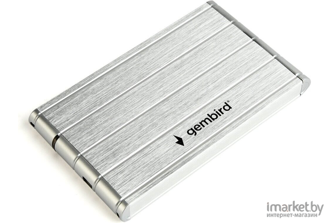 Бокс для жесткого диска Gembird EE2-U3S-5-S  USB 3.0, SATA серебристый