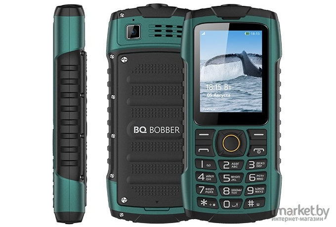 Мобильный телефон BQ Bobber BQ-2439 зеленый