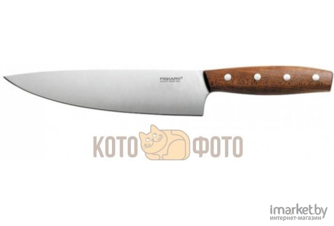 Кухонный нож Fiskars Norr 20 см поварской [1016478]