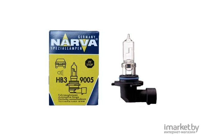 Автомобильная лампа Narva HB3 1шт [48005]