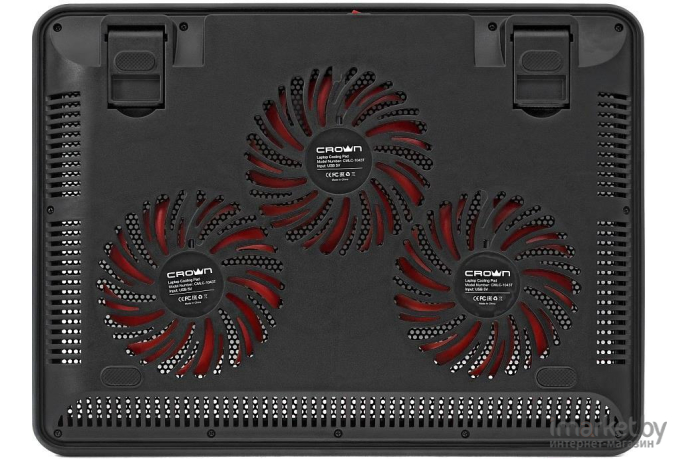 Подставка для ноутбука Crown CMLC-1043T красный