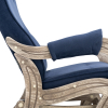 Кресло-глайдер Мебель Импэкс Модель 708 дуб шампань патина/Verona Denim Blue