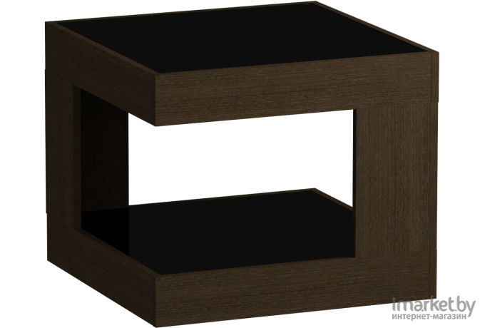 Журнальный столик Мебель Импэкс LS 746 02.01 венге/черный