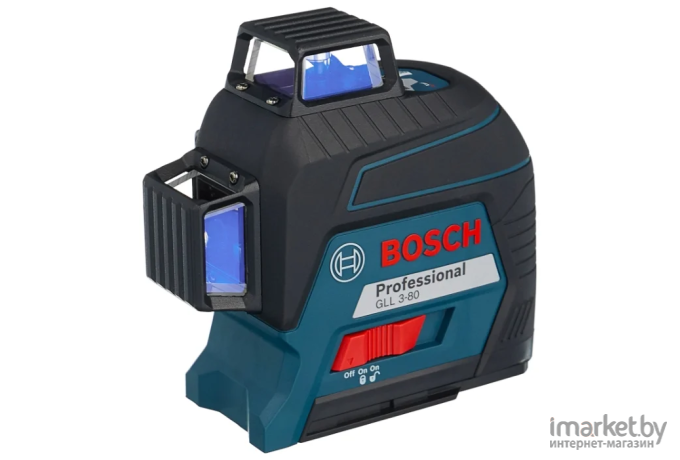 Лазерный нивелир Bosch GLL 3-80 Professional+футбольный мяч [0.615.994.0LM]