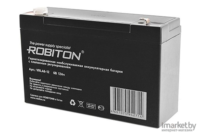 Зарядное Robiton VRLA6-12 [БЛ7628]