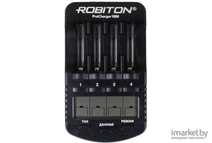 Зарядное устройство Robiton ProCharger1000 с дисплеем [БЛ11673]