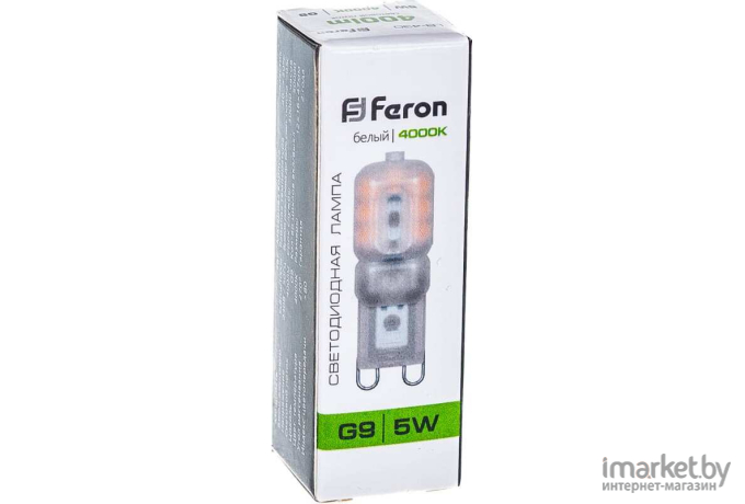 Лампочка Feron G9 5W 4000K LB-430 [25637]