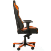 Геймерское кресло DXRacer King черный/оранжевый [OH/KS06/NO]
