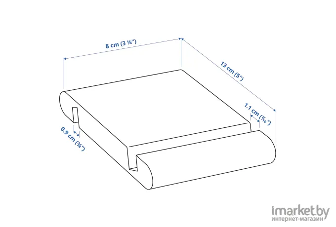 Подставка для планшета IKEA Бергенес [504.580.01]