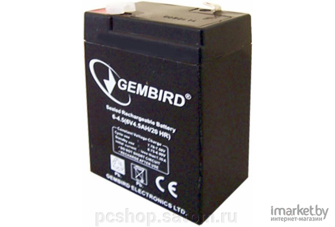 Аккумулятор для ИБП Gembird BAT-6V4.5AH