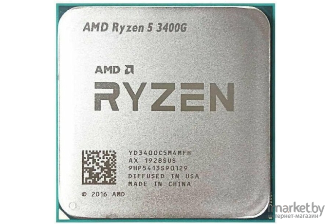 Процессор AMD Ryzen 5 3400G [YD3400C5M4MFH]