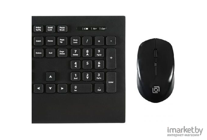 Клавиатура Oklick Клавиатура + мышь 222M черный