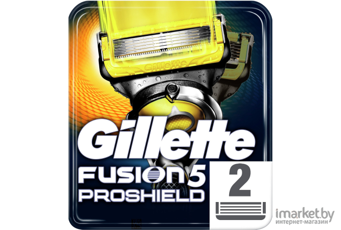 Кассеты сменные Fusion Gillette ProShield 2 шт