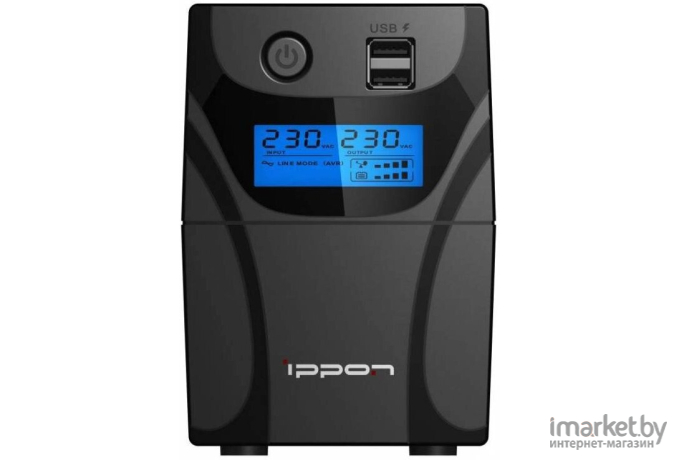 Источник бесперебойного питания IPPON Back Power Pro II 500 черный [1030299]