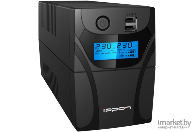 Источник бесперебойного питания IPPON Back Power Pro II 700 черный [1030304]