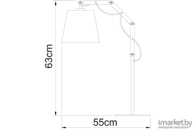  ARTE Lamp A5700LT-1WH
