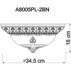 Потолочный светильник ARTE Lamp A8005PL-2BN