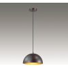 Потолочный подвесной светильник Odeon Light 3349/1 ODL17 256 черный, золотой Подвес E27 60W 220V UGA