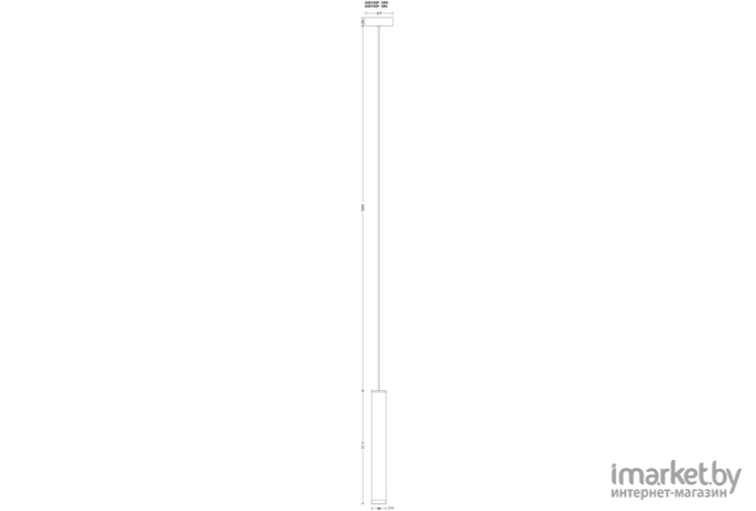Потолочный подвесной светильник ARTE Lamp A6810SP-1BK
