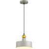 Потолочный подвесной светильник Odeon Light 4089/1 серый/золотой Подвес Е27 1*40W BOLLI